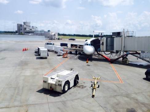 An airman escorting the body of a fallen hero stands at attention.